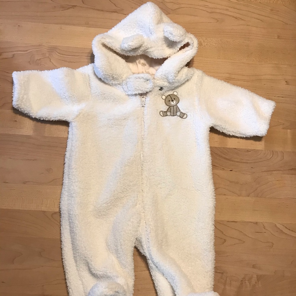 Carter Baby Hooded Jumpsuit